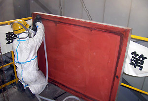 パッキンの取り付け